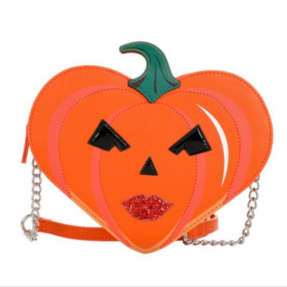 🆕 Betsey Johnson Halloween 2024 Pumpkin Crossbody